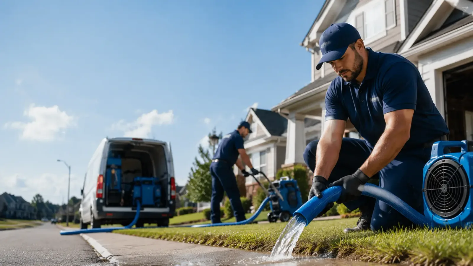 Flood Damage Restoration in South Milford, IN